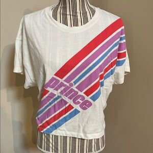Prince pickleball cropped tee